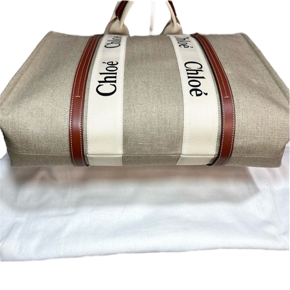 ❌SOLD❌Chloé Woody Large Tote (NWT) + Dustbag - Picture 6 of 10